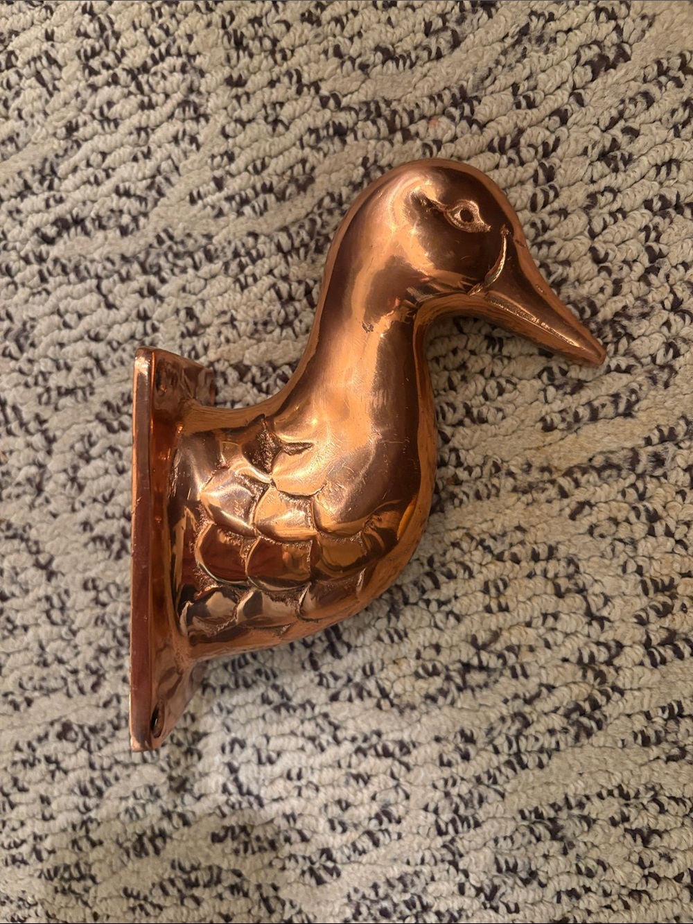Copper Duck Wall Accent - Decorative Home Wall Decor